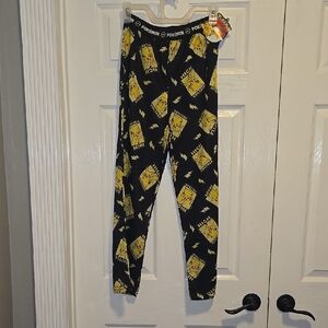 Pokemon Kids Black and Yellow Bottoms
